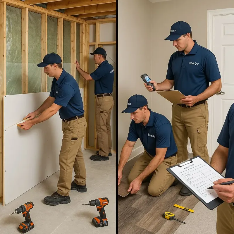 Repairs and Reconstruction process in Cobb, CA